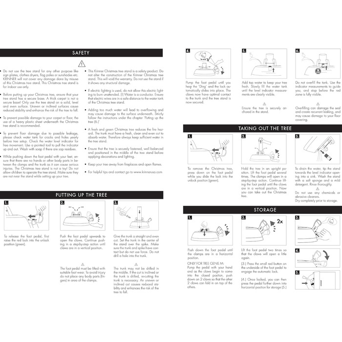 Підставка для ялинки Krinner Tree Genie XXL Deluxe, зелена