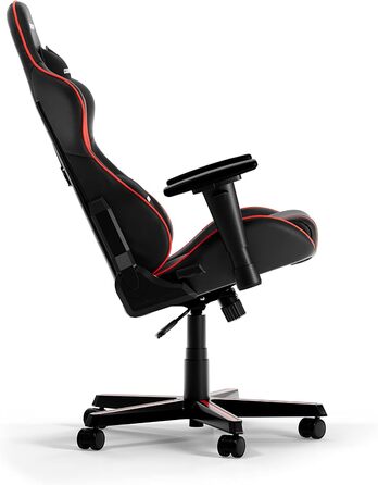 Ігрове крісло DXRacer FORMULA L, шкіра ПВХ, чорний/червоний