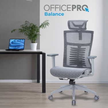 Крісло офісне OfficePro Balance OC620-G-DG-DG