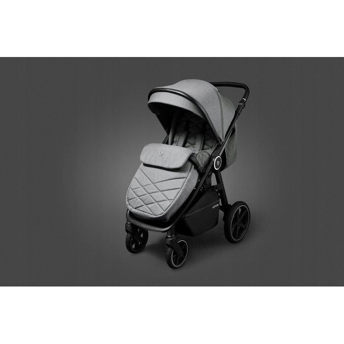 Дитячий візок-прогулянка Future Design Xplode, колір Seal Grey, з пневматичними колесами
