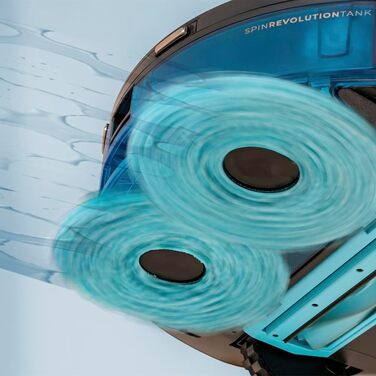 Робот-пилосос та робот-мийник Cecotec Conga M100 X-Treme з AI та керуванням через додаток. Потужність всмоктування 20000Pa, штучний інтелект, силіконова щітка Anti-Tangle, обертові мопи, автономність до 220м²