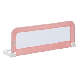 Бортик для ліжка Safety 1st портативний, рожевий - захист від випадання для дітей (18 міс - 5 років), легко монтується, з автоматичним замком