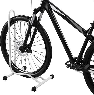 Х кріплення для велосипедів WELLGRO - сталь, надійна підставка - колір білий, 2 шт., 2
