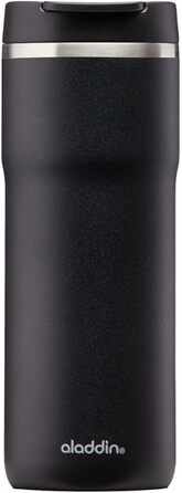 Термокружка Aladdin Barista Java Thermavac 0.47L Lava Black - Зберігає тепло 4 години, не протікає, з нержавіючої сталі, BPA Free, для кави з собою