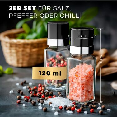 Набір баночок для спецій, 24 шт., чорний колір | Органайзер для спецій з 336 етикетками | Баночки для спецій кутові з дозаторами | Зберігання спецій для кухні | Сучасні дозатори та контейнери для спецій