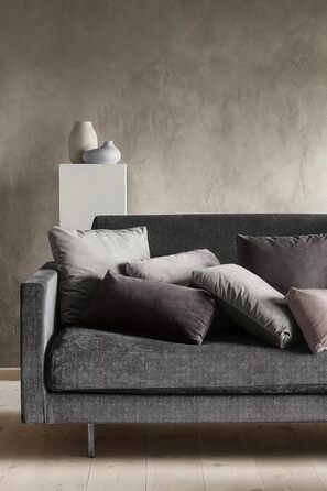 Ваза COORA з кераміки ручної роботи, декоративна настільна ваза, 20x14x14 см, Moonbeam Beige