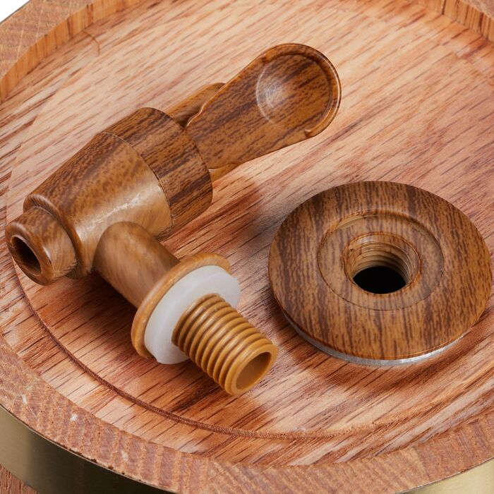 Діжка для настоянок Relaxdays з дуба