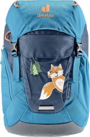 Дитячий рюкзак deuter Unisex Kids Forest Fox 14 л (1 упаковка) синій (морська хвиля) 14 довгих одномісних