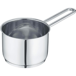 Топ Berndes b.mini 10 см з нержавіючої сталі - каструля для всіх плит, включаючи індукцію. Ідеальна для невеликих порцій, соусів та гарнірів (0,55 л)
