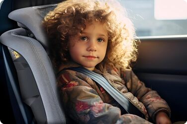 Автокрісло Nukido 15-36 кг для дітей 4-12 років, ISOFIX, регулювання підголівника та кута нахилу, сірого кольору