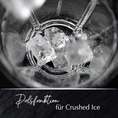 Стаціонарний блендер Stanley Rogers 500W з скляним глечиком 1л, 4-лопатева система + насадка для змішування, 2 швидкості