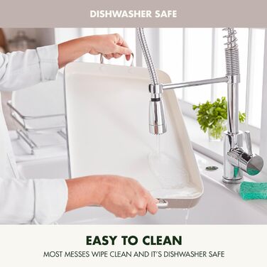 GreenPan Grillpfanne з подвійним дном, 45.7 x 27.9 см, керамічне антипригарне покриття, без PFAS, ручки з нержавіючої сталі, для плити, посудомийна машина, духовка та гриль, Оксфорд Блакитний