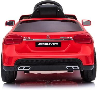 Дитячий електромобіль Mercedes AMG GLA45 з пультом, ліцензія, червоний