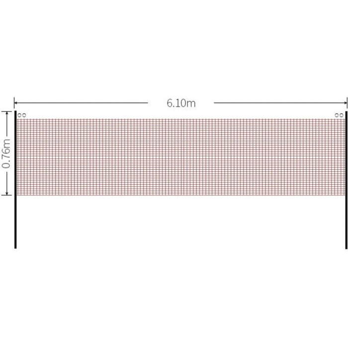 Сітка для вуличного бадмінтону