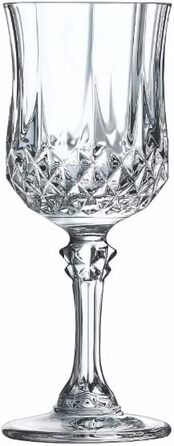 Келихи для коньяку Cristal d'Arques Paris Longchamp, 320 мл, 6 шт., Kwarx, міцне пакування, прозорі