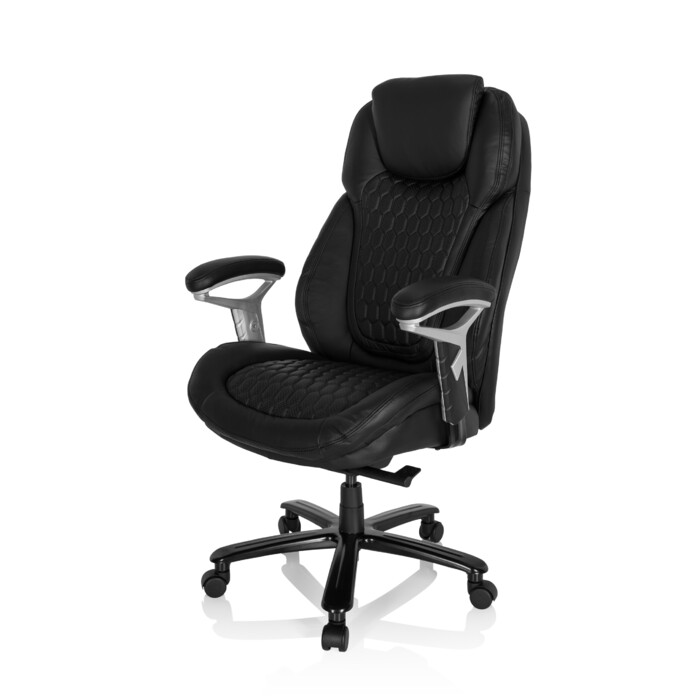Крісло для керівника XXL PULLMANN I Leather Black HJH OFFICE