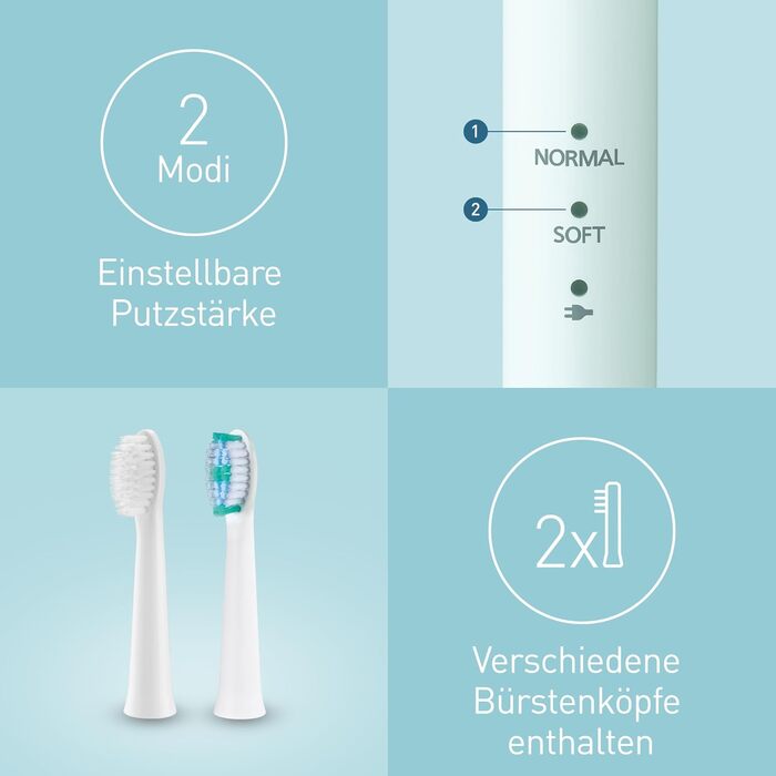 Зубна щітка електрична Panasonic EW-DM81-K503 з вібрацією, 2 режими чищення, зелена. З додатковою насадкою