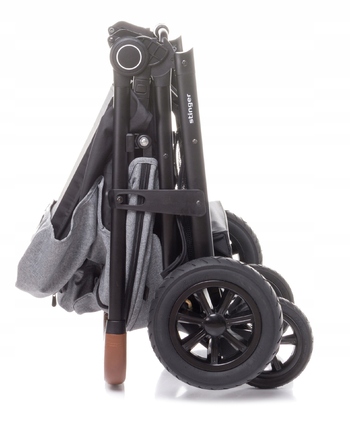 Дитячий прогулянковий візок 4BABY Stinger Air, колір Light Grey