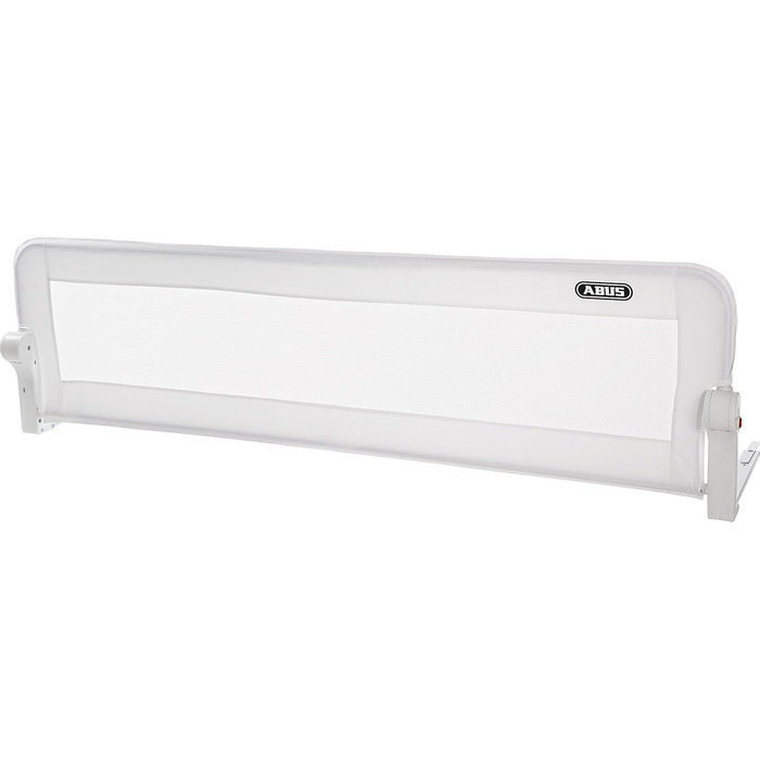 Бортик для ліжка ABUS Eric для немовлят та дітей - захист від випадання для батьківських, дитячих та сімейних ліжок - складаний для подорожей - білий, 150 см