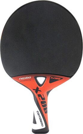 Універсальна ракетка для настільного тенісу Cornilleau nexeo X200 з графітом, один розмір підходить всім