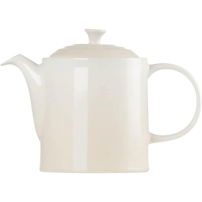 Чайник Le Creuset 1.3 л, чорний, 70703130000000 (Meringue), 12.6 x 23.9 x 17 см, для 4 чашок