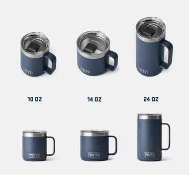 Термокружка YETI Rambler з кришкою MagSlider, Navy, 295 мл