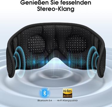 Маска для сну LOVE EYE 3D, для тих, хто спить на боці, чоловіча та жіноча, дихаюча, світлонепроникна (Чорна)