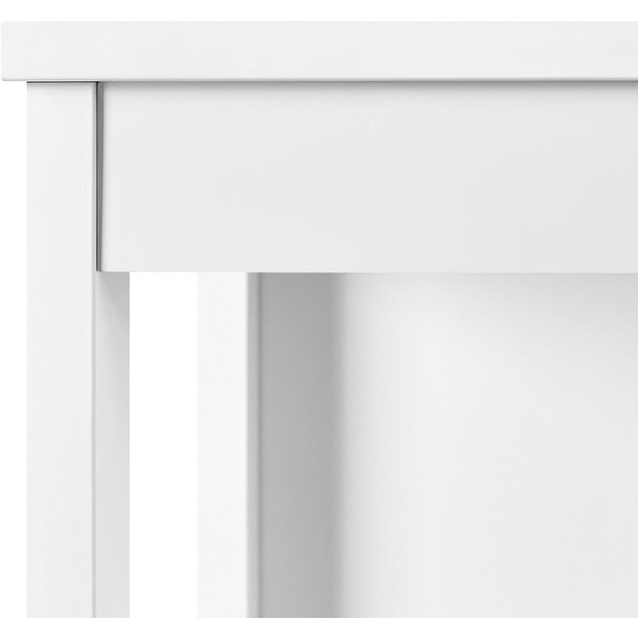 Шафка для ванної кімнати Yaheetech з 3 висувними ящиками та 1 дверцятами, регульована полиця, для ванної, кухні, коридору, білий, 80,5 x 30 x 86,5 см