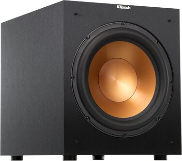 Сабвуфер Klipsch R-112SW, вихід 118 дБ, чорний (R-12 SW, одинарний)