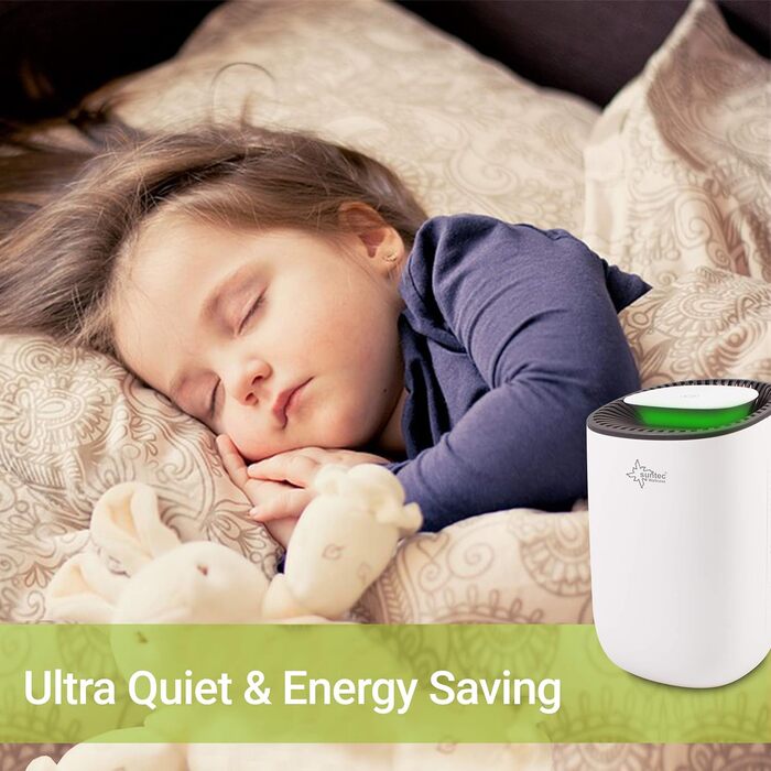 SUNTEC DrySlim 300 point: Електричний осушувач повітря для дому - 20 л/день, 63 м2, 3-в-1 (осушувач, очищувач, сушарка)