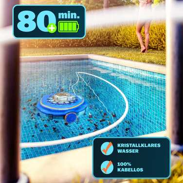 Робот для басейну Poolboy600 Blue Wireless