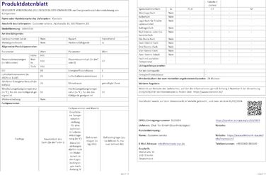Холодильник для напоїв Klarstein: компактний міні-холодильник 74 л з 2 полицями, тихий, для офісу, кемпінгу, з скляною дверцятами, діапазон температур 3-10°C, Onyx