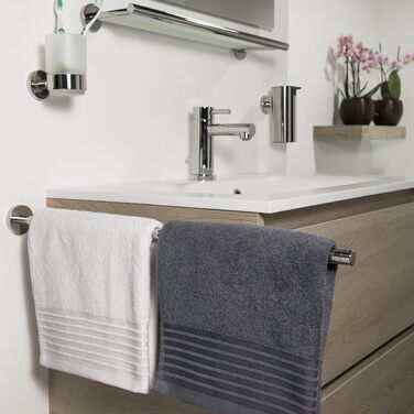 Тeleskopна ручка для рушників Tiger Boston, 35-60 см, нержавіюча сталь, регульована