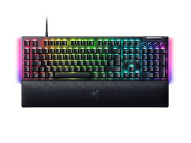 Механічна ігрова клавіатура Razer BlackWidow V4 Green Switch QWERTZ DE з RGB Chroma підсвічуванням та макро-клавішами
