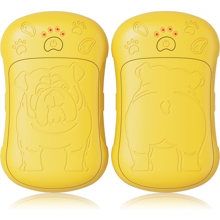 Електричні грілки для рук, 2 шт. 6000mAh, акумуляторні, багаторазові, для активного відпочинку, спорту, полювання, гольфу, кемпінгу, теплий подарунок для жінок, чоловіків, дітей (жовті)