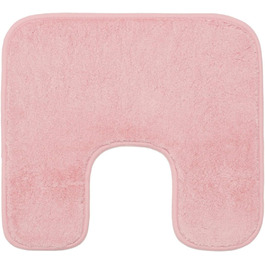 Килимок для ванної Gzze RIO, нековзний, 100 мікрофібра, килимок для туалету, 50x45 см - античний рожевий