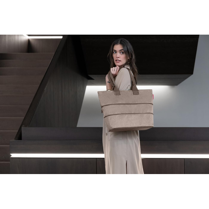Шопер Reisenthel Shopper E1 - велика сумка для покупок, Herringbone Mokka