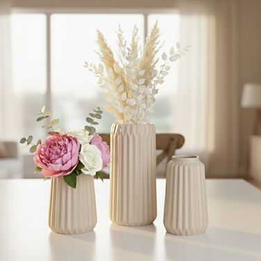 Набір ваз Relaxdays (3 шт.)