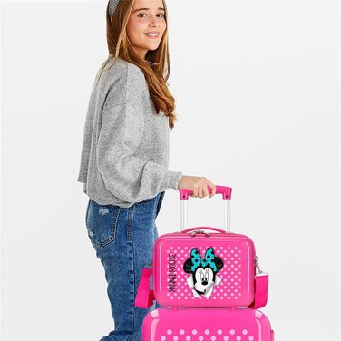 Адаптований б'юті-футляр Disney Minnie Sunny Day рожевий 29x215 cms ABS Neceser Sunny Neceser Fuchsia