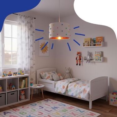 Лампа-підвісниця Relaxdays для дитячої кімнати 