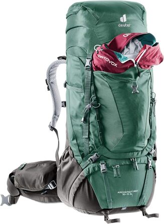 Жіночий трекінговий рюкзак deuter Aircontact Pro 5515 SL Seagreen-coffee