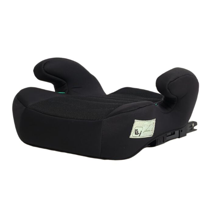 Автокрісло Novi Baby® James Premium i-Size ISOFIX для дітей 3,5-12 років, 100-150 см, регульоване, з підголівником, знімною спинкою (Чорний Go)