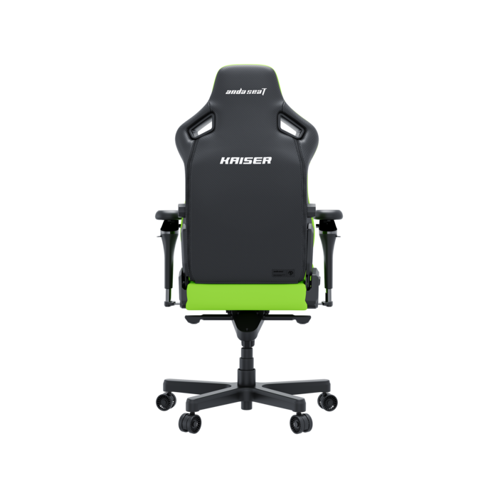 Крісло геймерське ігрове Anda Seat Kaiser 4 V2 Size XL Cyber Green PVC