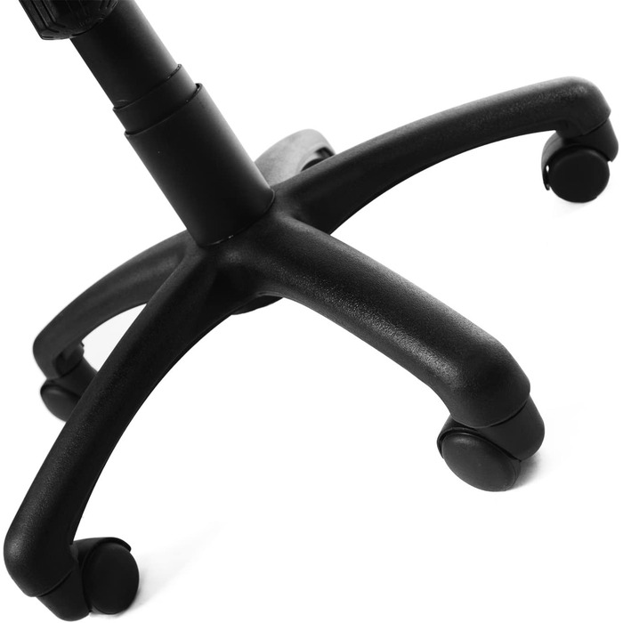 Ігровий крісло Panorama24 для геймерів та офісу, чорний, 9 кольорів, підйомний механізм, до 150 кг, сертифікат TÜV