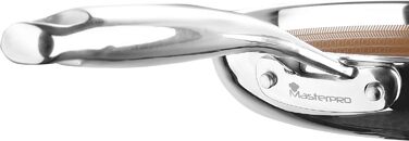 Набір сковорідок MasterPRO GIRO (20+24 см) з антипригарним покриттям ILAG, 3-шарове, індукційне, для духовки, без PFAS/PFOA/PTFE, з нержавіючою ручкою