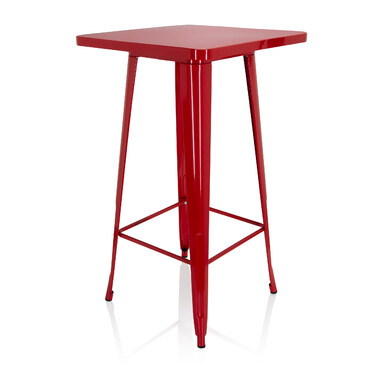 Стіл Барний / Металевий VANTAGGIO HIGH T червоний для офісу