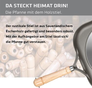 Сковорода Berndes BONANZA 24 см, алюмінієвий лиття, антипригарне покриття, квадратна, сіра