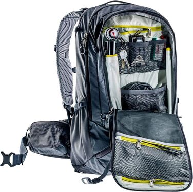 Рюкзак для велосипеда deuter Unisex Trans Alpine Pro 28 28 л одномісний чорно-графітовий