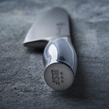 Набір ножів BSF Atlanta 7 предметів у дерев'яному блоці, нержавіюча сталь, антрацит