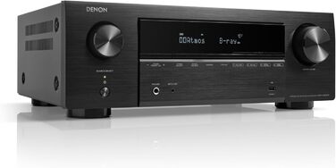 Ресивер Denon AVR-X1800H 7.2, Dolby Atmos, DTSX, 8K HDMI, Bluetooth, Wi-Fi, AirPlay 2, Alexa